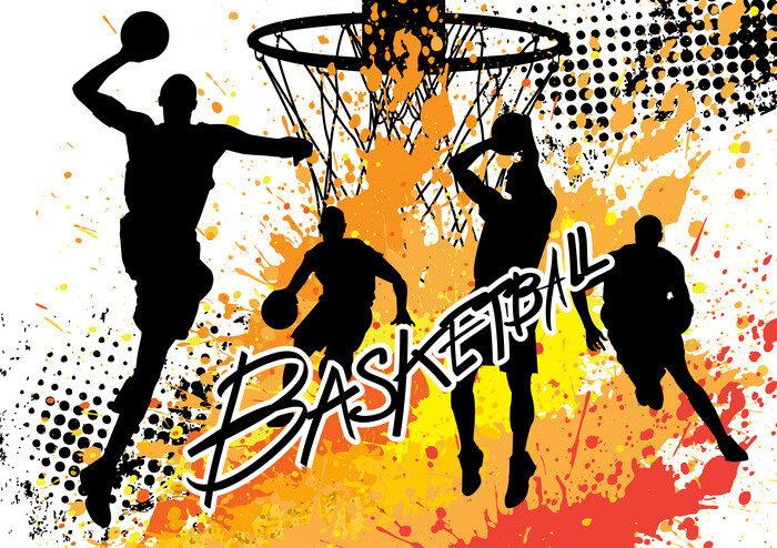 Juliste Basketball - Colour Splash