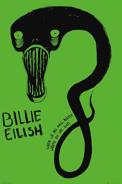 Juliste  Billie Eilish - Ghoul