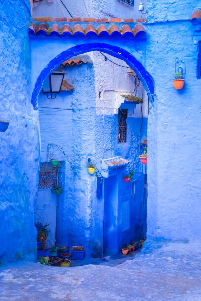 Juliste Chefchaouen, a city with blue painted