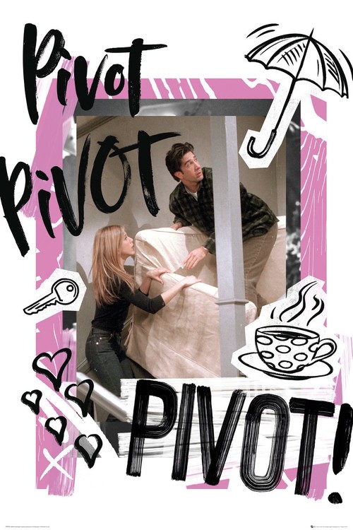 Juliste Friends - Pivot