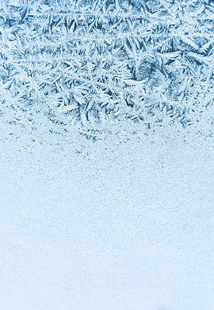 Juliste Frost on the window