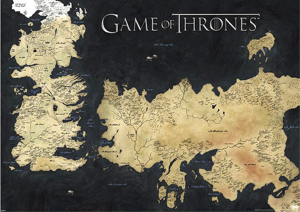 Juliste Game Of Thrones - The 7 Kingdoms