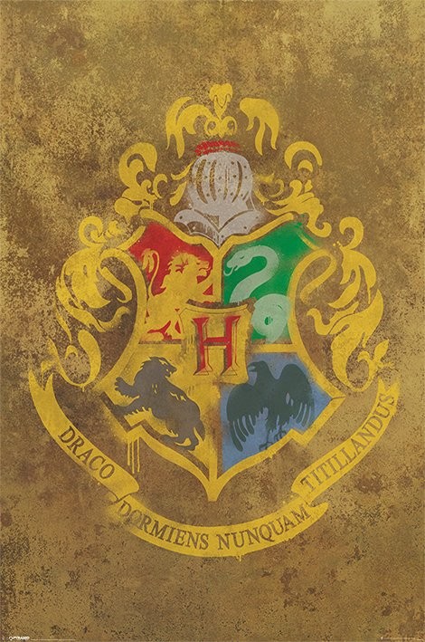 Juliste HARRY POTTER - hogwarts crest