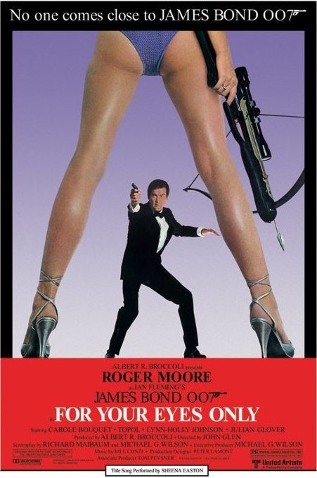 JAMES BOND 007 - for your eyes only Juliste, Poster | Tilaa netistä Europosters.fi