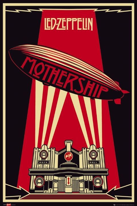 Led Zeppelin - mothership Juliste, Poster | Tilaa netistä ...