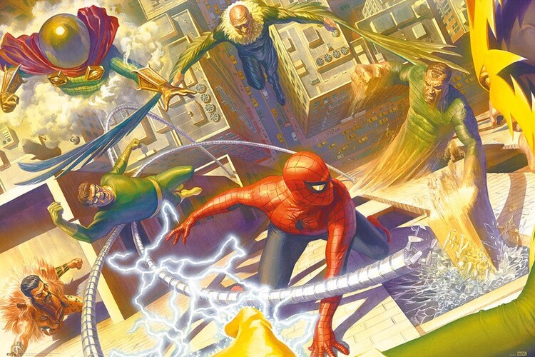 Juliste Marvel - Spider-Man vs The Sanister