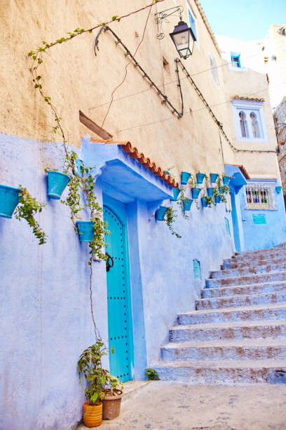 Juliste Morocco is the blue city of