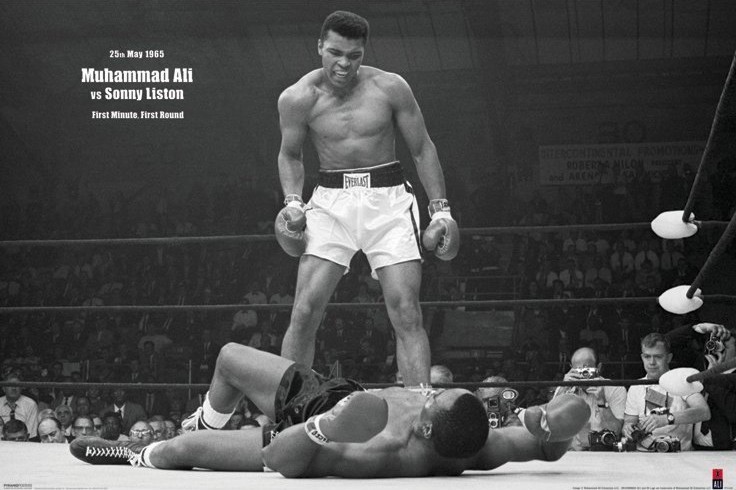 Juliste Muhammad Ali vs. Sonny Liston