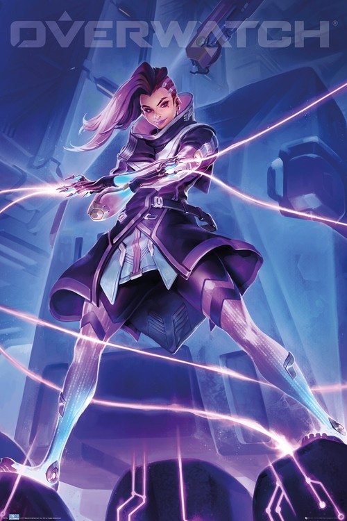 Juliste Overwatch - Sombra