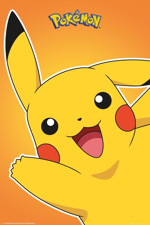 Juliste Pokemon - Pikachu