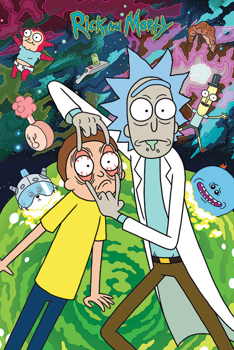 Juliste Rick and Morty - Watch