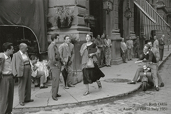 Juliste Roth Orkin - American Girl In Italy, 1951
