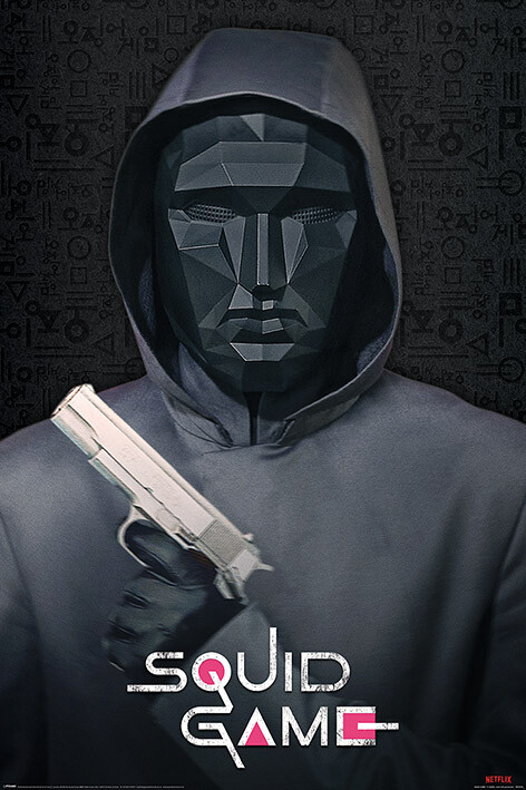Squid Game - Mask Man Juliste, Poster | Tilaa netistä Europosters