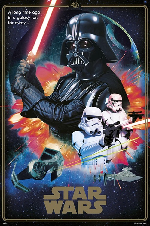 Juliste  Star Wars - 40th Anniversary Villains