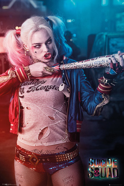 Suicide Squad Harley Quinn Bang Juliste Poster Tilaa Netistä Europostersfi