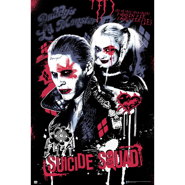 Juliste Suicide Squad - Suicide Squad - Joker & Harley Quinn
