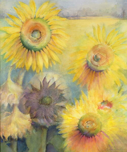 Juliste Sunflowers
