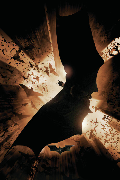 Juliste The Dark Knight Trilogy - Bat Wings