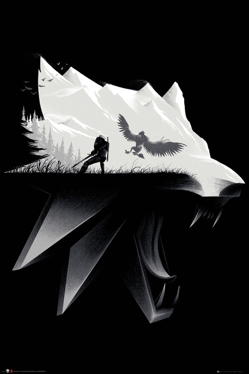 Juliste  The Witcher - Open World
