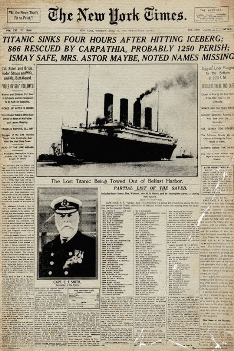 Titanic Juliste, Poster | Tilaa netistä Europosters