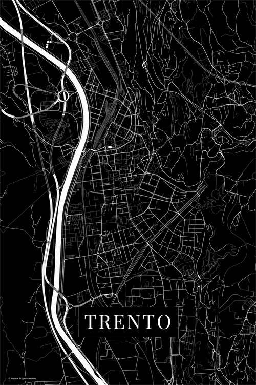 Juliste Trento black