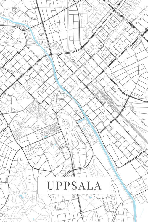 Juliste Uppsala white