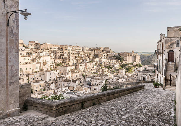 Juliste View of Matera, Italy