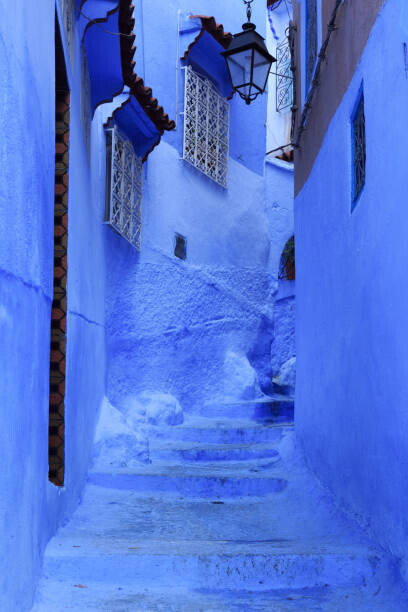 Juliste View of the blue walls of