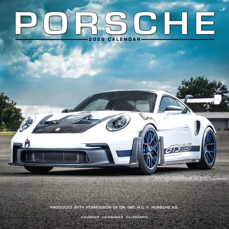 Kalendar 2026 Porsche
