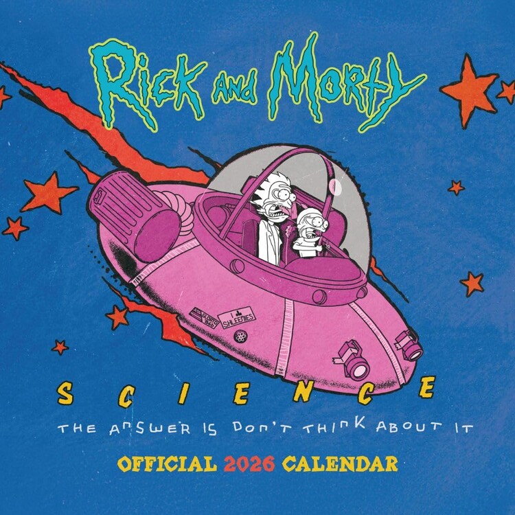 Kalendar 2026 Rick And Morty