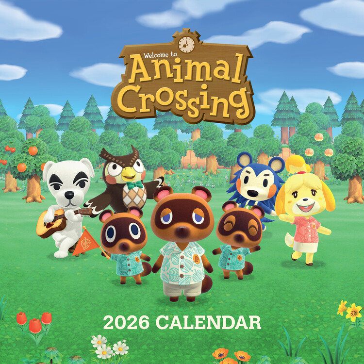 Kalenteri 2026 Animal Crossing