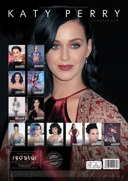 Calendar 2021 Katy Perry