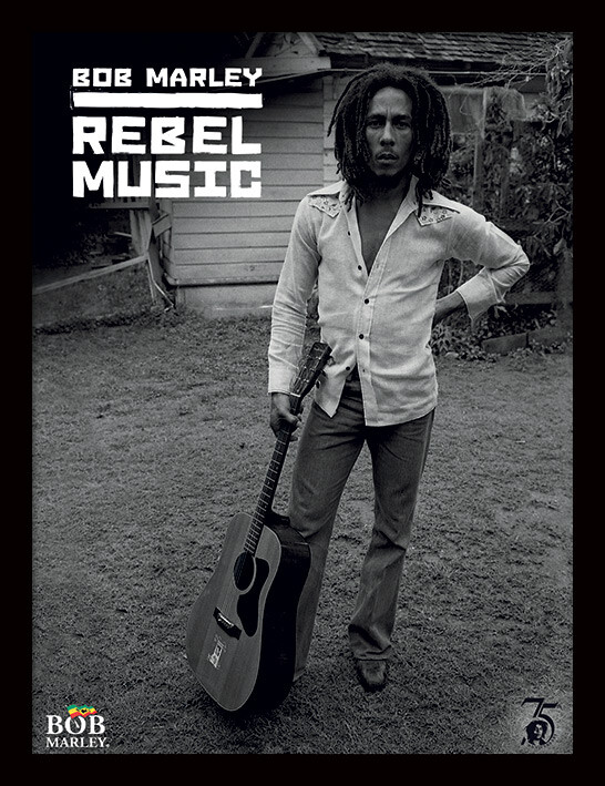 Kehystetty juliste Bob Marley - Rebel Music