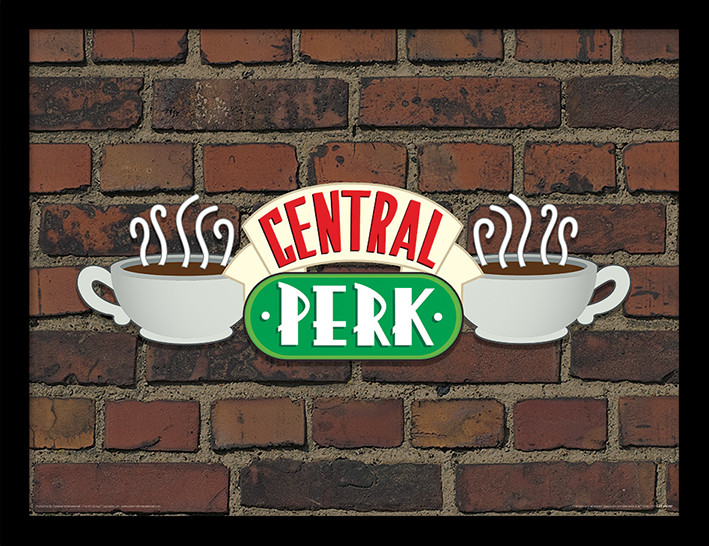 Friends - Central Perk Brick Kehystetty juliste