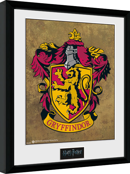 Kehystetty juliste Harry Potter - Gryffindor