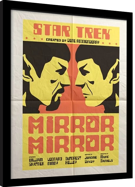 Kehystetty juliste Star Trek - Mirror Mirror