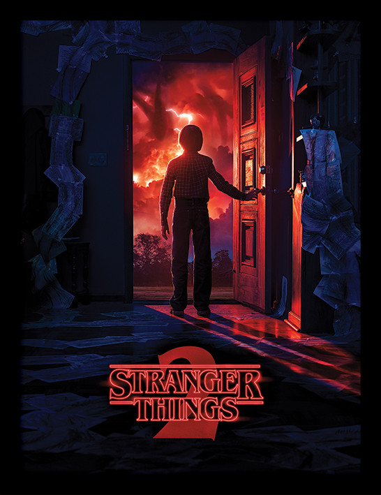 Stranger Things - Doorway Kehystetty juliste