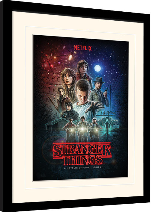 Stranger Things - One Sheet Kehystetty juliste