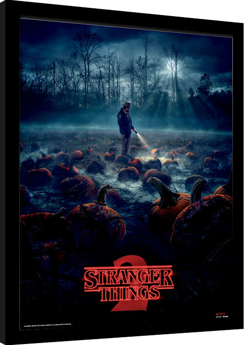 Stranger Things - Pumpkin Patch Kehystetty juliste