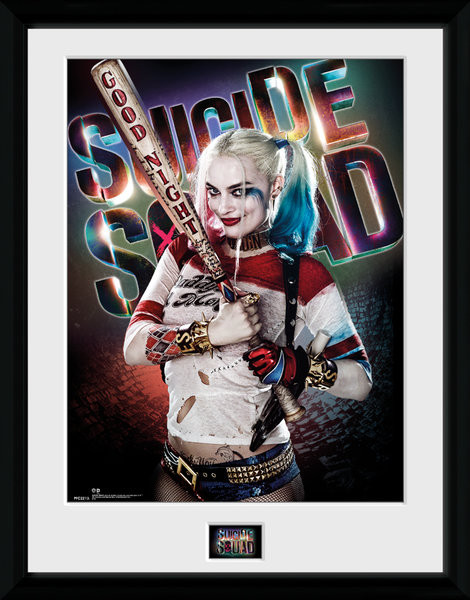 Kehystetty juliste Suicide Squad - Suicide Squad - Harley Quinn Good Night
