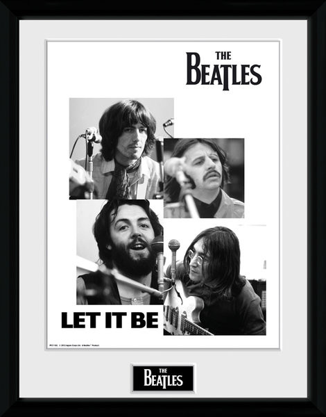Kehystetty juliste The Beatles - Let It Be
