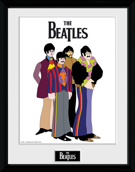 Kehystetty juliste The Beatles - Yellow Submarine Group