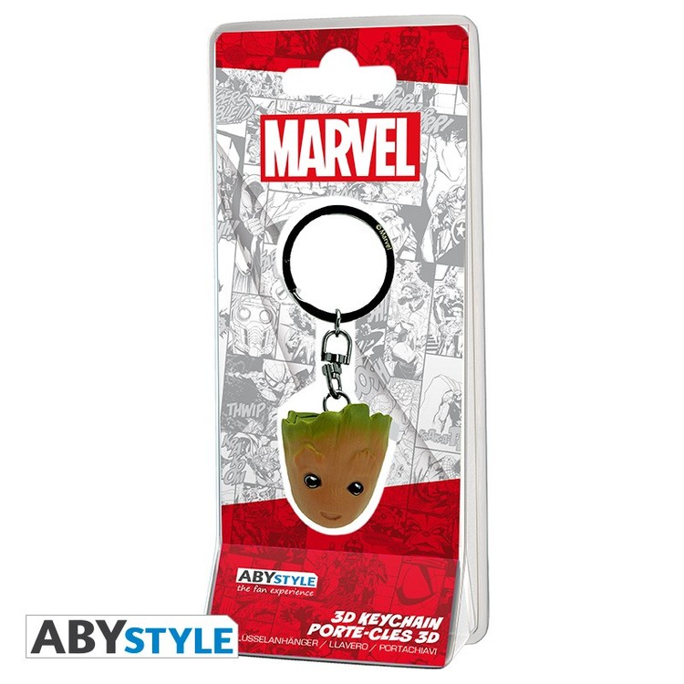 Keychain Marvel - 3D Groot