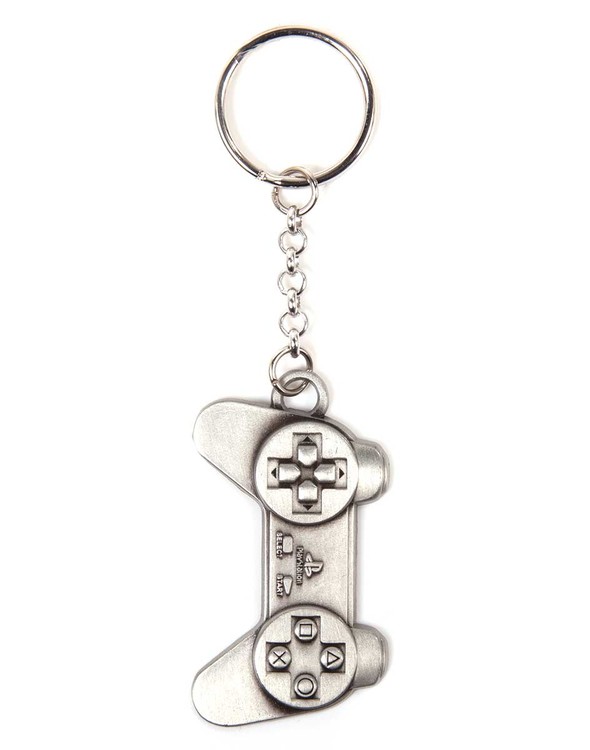 Playstation - Metal Controller Keyring