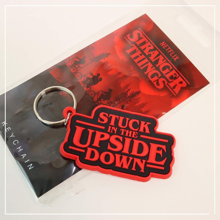 Keychain Stranger Things - Stuck In The Upside Down