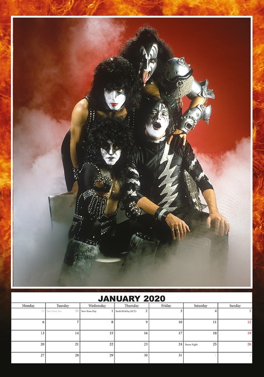 Kiss Wall Calendars 2022 Large Selection