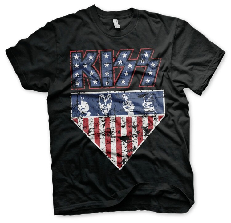 T-paita Kiss - Stars & Stripes