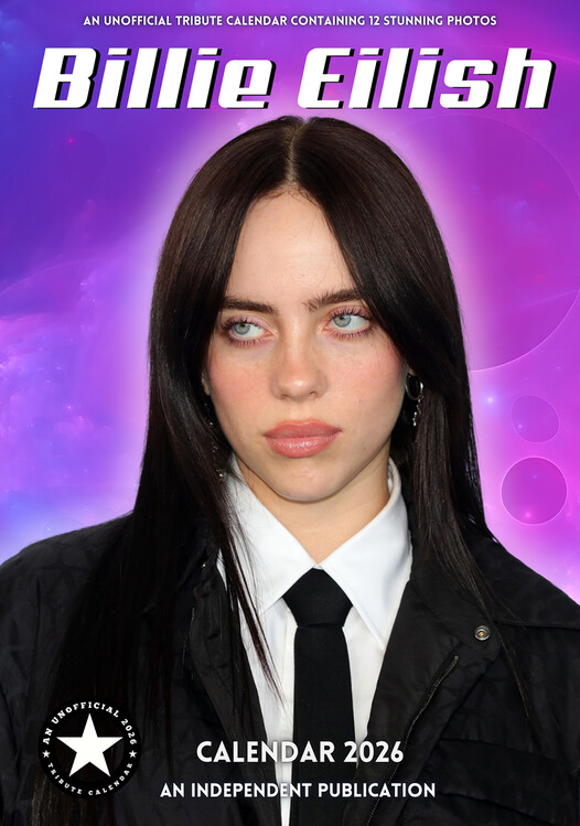 Koledar 2026 Billie Eilish