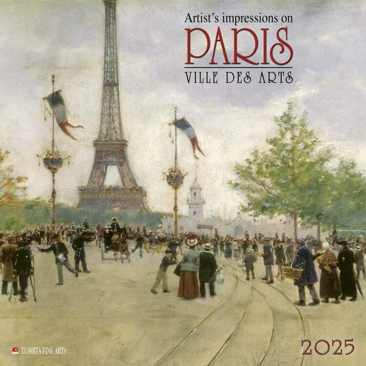 Koledar 2025 Paris - Ville des Arts