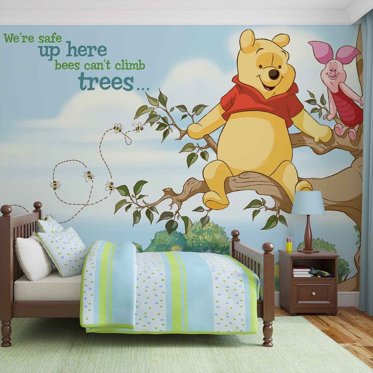 Disney Winnie Pooh Piglet Tapetti, Valokuvatapetti 